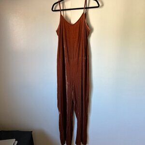 Lou & Grey Velvet Jumpsuit